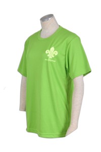 T521 制服團隊TEE  禮品店 紀念品T恤  訂造t-shirt  訂做T恤服務中心  設計tee款  T恤製造商HK     綠色